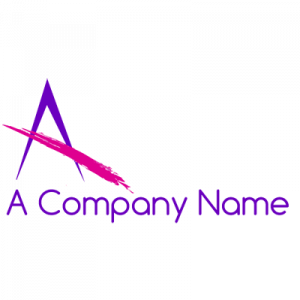 Paint Splashed A Logo